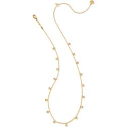 Kendra Scott Amelia Chain Necklace - Gold/Transparent