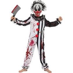 Spooktacular Creations Boy Bleeding Killer Clown Costume