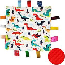 Cotton Plush Super Soft Taggy Cute Dinosaur Blanket