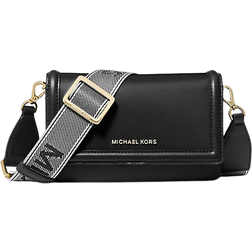 Michael Kors Jet Set Small Gabardine Smartphone Crossbody Bag - Black