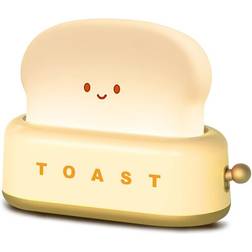 Mascot Cute Toasted LED Bedroom Bedside Table Lamp