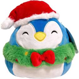 Squishmallows Christmas Wreath Squad Puff the Penguin