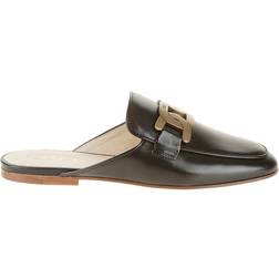 Tod's Leather Mules - Black