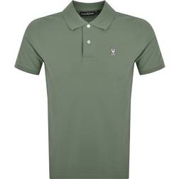 Psycho Bunny Mens Classic Pique Polo Shirt - Laurel Wreath