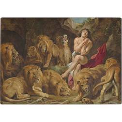East Urban Home Daniel in the Lions Den by Peter Paul Rubens Chopping Board 28.5cm