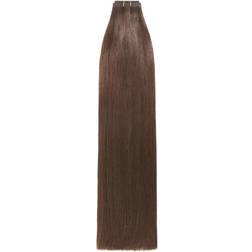 Cliphair Remy Royale Flat Weft Hair Extension 18 inch #4 Medium Brown