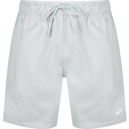 Nike Men's Club Flow Shorts - Pure Platinum/White