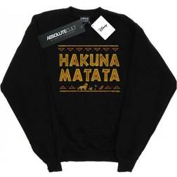 Disney The Lion King Hakuna Matata Sweatshirt - Black