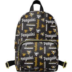 Foco Pittsburgh Penguins Youth Repeat Brooklyn Mini Backpack - Black