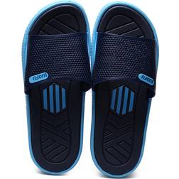 Onbuy Flip Flops Sports Style Men's Slippers Summer Comfortable Breathable Casual Men's Sandals Home Bathroom Non-slip Male Slippers Blue