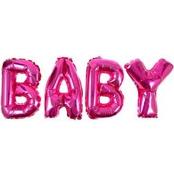 Hobbycraft Letter Balloons Baby Pink