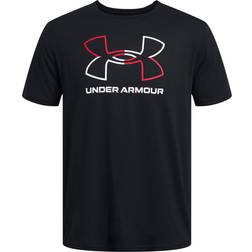 Under Armour Foundation Short Sleeve T-shirt - Black/Red/White