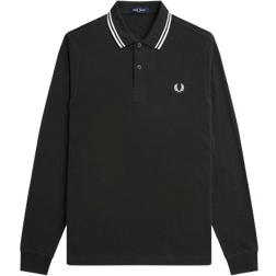 Fred Perry M3636 Polo Shirt - Black/White