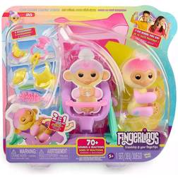 Wowwee Baby Monkey Nursery Playset