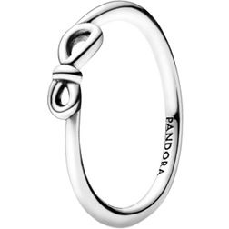 Pandora Infinity Knot Ring - Silver