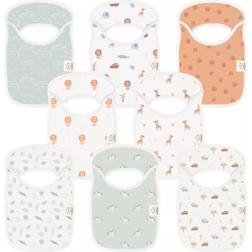 Keababies Hallo Drool Bibs Wilderness 8-pack