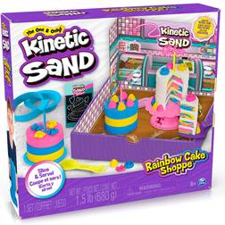 Spin Master Kinetic Sand Rainbow Cake Shoppe Playset