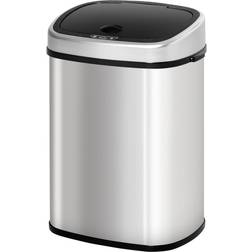 Homcom Touchless Rubbish Garbage Waste Bin 58L