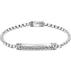 John Hardy Box Chain Station Bracelet - Silver