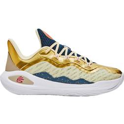 Under Armour Curry 11 Championship Mindset GS - Lemon Ice/Metallic Gold