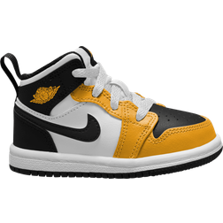 Nike Jordan 1 Mid TD - Yellow Ochre/White/Yellow Ochre/Black