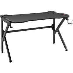 Homcom Spacious Gaming Desk - Black