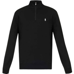 Polo Ralph Lauren Double Knit Quarter Zip - Black