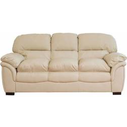 Leverton Cream Sofa 208cm 3 Seater