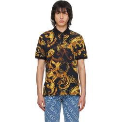 Versace Jeans Couture Polo T Shirt Black