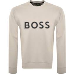 Hugo Boss Salbo Sweatshirt - Light Beige