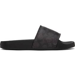 Coach Slide - Charcoal Signature