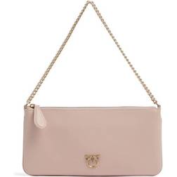 Pinko Love Birds Shoulder Bag - Blush Pink