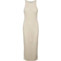 Vero Moda Evelyn Long Dress - Grey/Birch