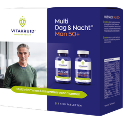 Vitakruid Multi Day & Night Man 50+ 180 pcs