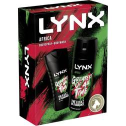 Lynx Africa XXL Body Wash & Deodorant Body Spray Gift Set 2-pack