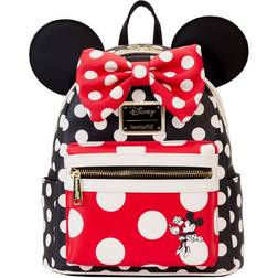 Loungefly Minnie Mouse Rocks The Dots Classic Mini Backpack - Black