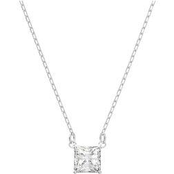 Swarovski Attract Pendant Necklace - Silver/Transparent