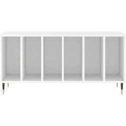 vidaXL 831740 White TV Bench 100x48cm