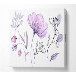 ClassicLiving Wrapped Lilac Wall Decor 101.6x101.6cm