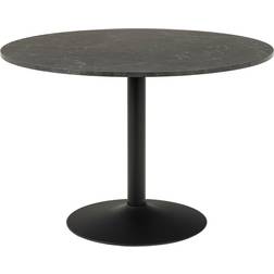 AC Nordic Ibizar Black Dining Table 110cm