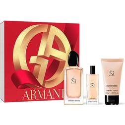 Giorgio Armani Sì Gift Set EdP 100ml + EdP 15ml + Body Lotion 50ml