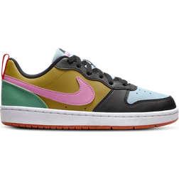 Nike Court Borough Low Recraft GS - Black/Bronzine/Light Armory Blue/Playful Pink