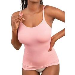 Shapermint Essentials All Day Every Day Scoop Neck Cami - Rose Tan