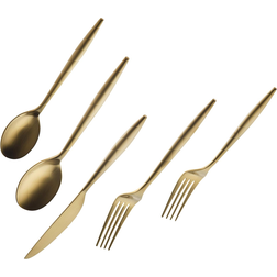 Godinger Milano Matte Gold Cutlery Set 20pcs