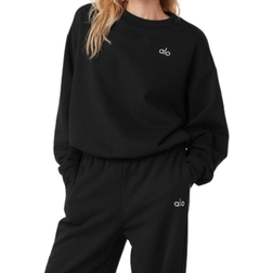 Alo Accolade Crewneck Pullover - Black