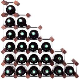 Mensolas - Stairs - 27 bottles Wine Rack 60.5x60.5cm