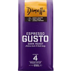 Dimello Espresso Gusto Ground Coffee 250g
