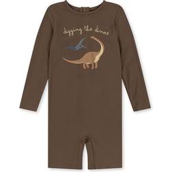 Konges Sløjd Aster Onesie - Shitake (KS100085 -S25092)