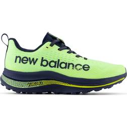 New Balance FuelCell SuperComp Trail M - Bleached Lime Glo/NB Navy/Tea Tree