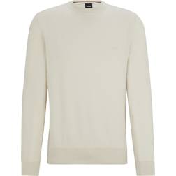 Hugo Boss Pacas Long Sleeves Sweater - Natural